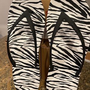 New Zebra Fitflops size 8